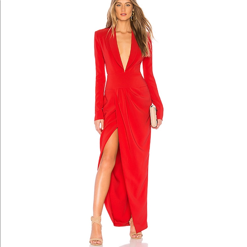 Chrissy Teigen x Revolve Emmett Maxi Suit Dress